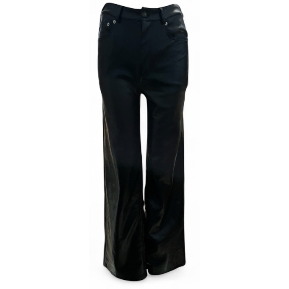Urban Outfitters Faux Leather Wide‎ Leg Pants